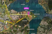 Projeto de duplicação do Brasília Palace Hotel, com construção de edifício de tamanho idêntico ao já existente no terreno às margens do Lago Paranoá