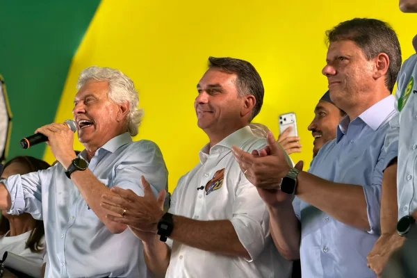 Caiado, Flávio e Tarcísio