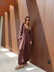Marrom é característico do estilo boho Marrom é característico do estilo boho