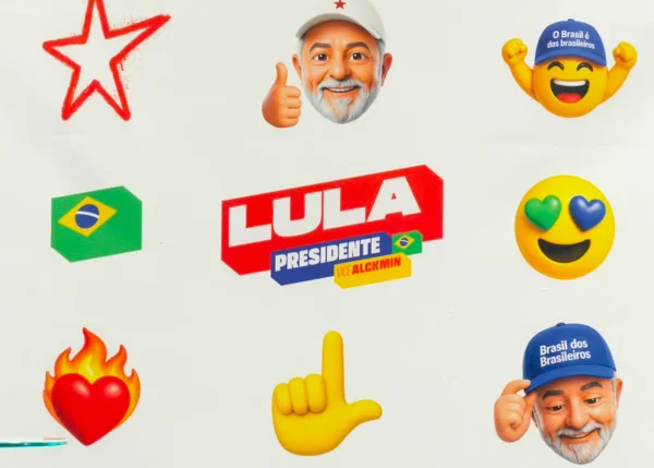 Campanha de Lula lança pacotão de figurinhas para “zap”