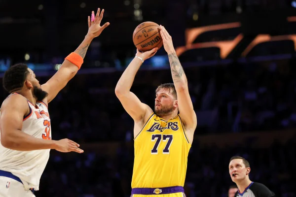 Imagem colorida de Luka Doncic -Metrópoles