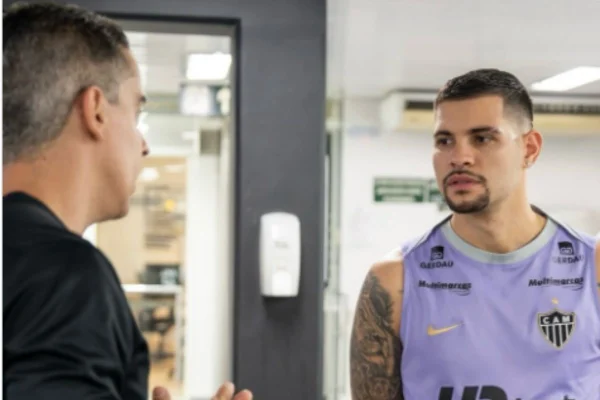 Bruno Guimarães escolhe a Cidade do Galo para tratar lesão na coxa