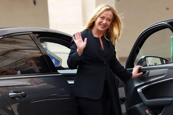 Giorgia Meloni primeira-ministra Itália