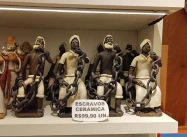 peças de cerâmica