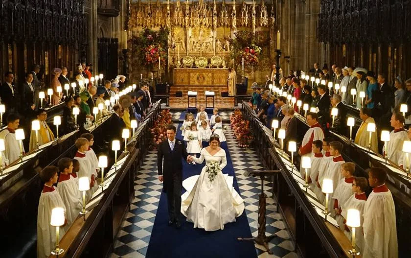 Princesa Eugenie de York e Jack Brooksbank Princesa Eugenie de York e Jack Brooksbank