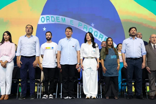 Tarcíso de Freitas em Formatura dos Programas de Qualificação do Fundo Social de São Paulo