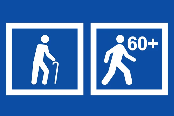 Projeto de lei quer alterar representação de idosos nas placas do DF