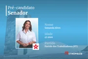 Candidata ao Senado - Samanda Alves (PT) RN Candidata ao Senado - Samanda Alves (PT) RN