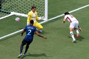 Cano, de cabeça, marcou o primeiro do jogo