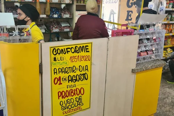 Padaria Candanga Proibição Sacolas Plásticas