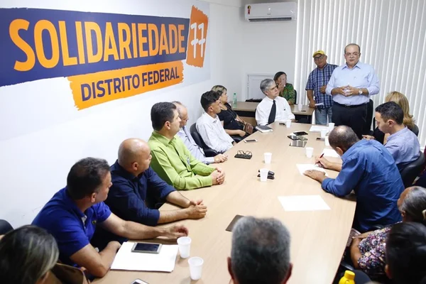 Solidariedade fecha apoio com Ibaneis para o segundo turno