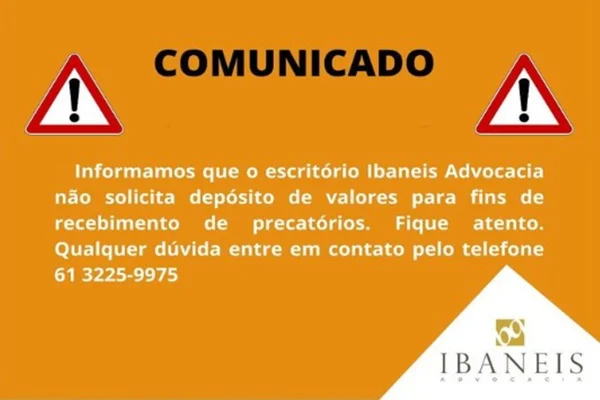 Criminosos usam nome do escritório de Ibaneis para aplicar golpe