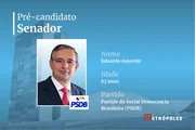 Pré-candidatos ao Senado - Eduardo Amorim (PSDB) 