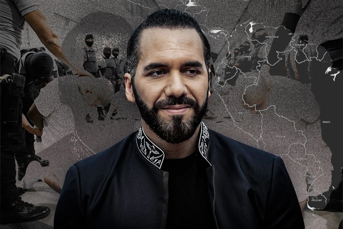 Nayib Bukele busca 3º mandato em El Salvador após mudar Constituição e permitir reeleição indefinida, gerando debate e críticas internacionais