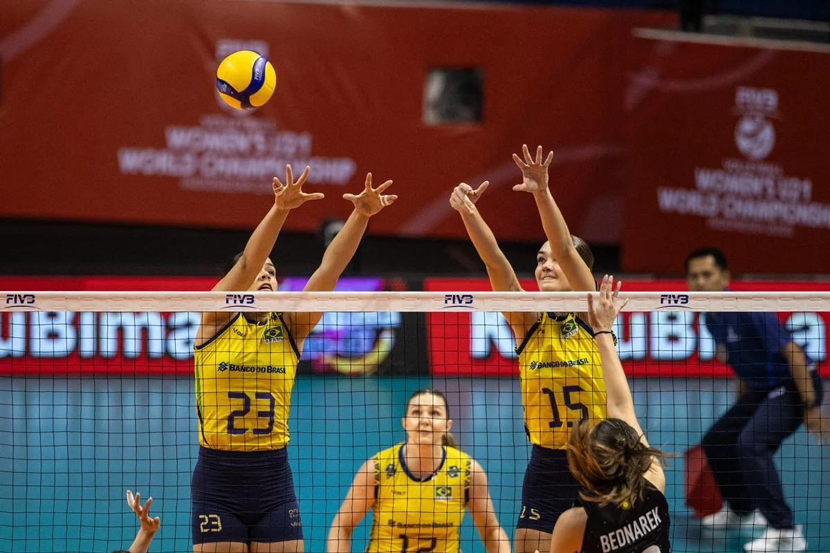 A Seleção Brasileira de vôlei sub-21 disputa o mundial da categoria A Seleção Brasileira de vôlei sub-21 disputa o mundial da categoria