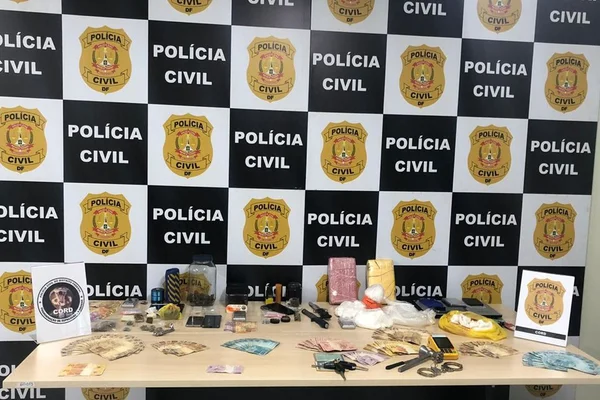 Durante operação, PCDF prende seis pessoas por tráfico de drogas