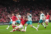 Dividida de bola em duelo da Nations League Dividida de bola em duelo da Nations League