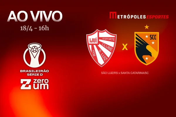 Série D ZeroUm: confira como foi São Luiz-RS x Santa Catarina-SC
