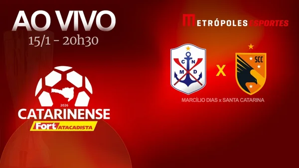 Catarinense 2026: veja Marcílio Dias x Santa Catarina ao vivo