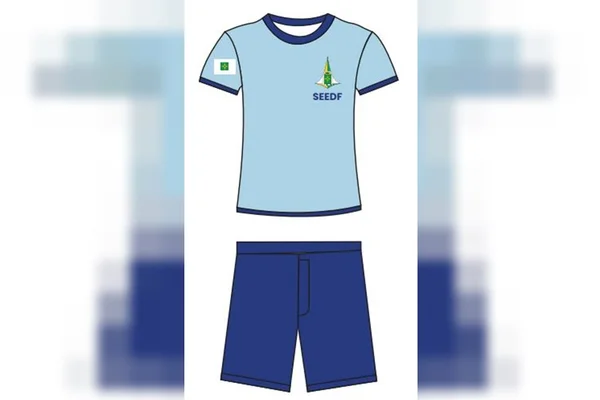 Novo uniforme da Secretaria de Educação