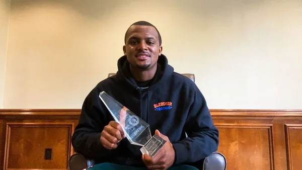 Deshaun Watson foi contratado recentemente pelo Cleveland Browns - Metrópoles
