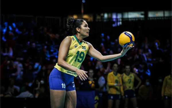 Brasil faz 3 x 1 na Bélgica e avança no Mundial de Vôlei feminino