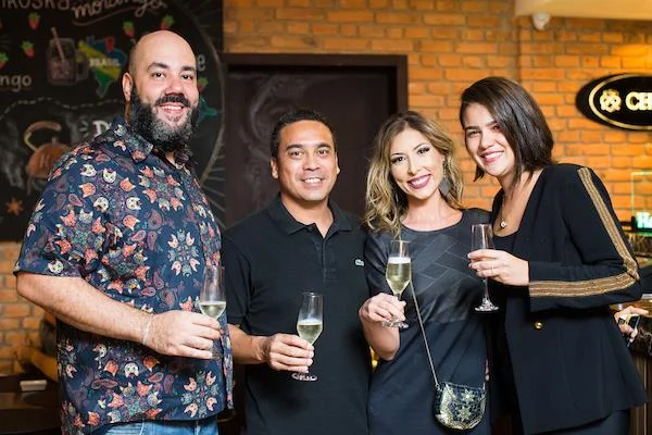 Bruno Caramori, Ichiro Guerra, Flavia Monteiro e Lindcyn Gonçalves Bruno Caramori, Ichiro Guerra, Flavia Monteiro e Lindcyn Gonçalves