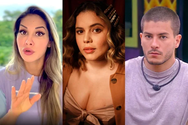 Maíra Cardi, Manuela Xavier e Arthur Aguiar