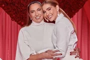 Margareth Serrão e Virginia Fonseca posam abraçadas no Dia das Mães