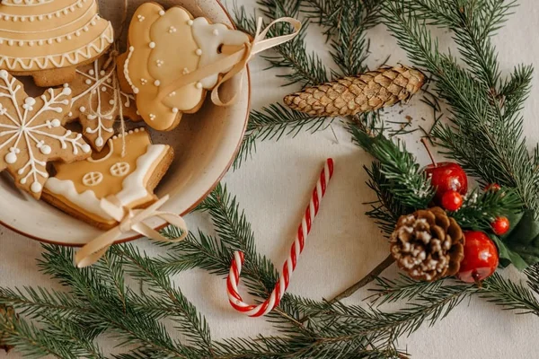 comida natal decoração
