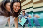 A atriz, conhecida pela passagem em Malhação: Viva a Diferença e O Tempo Não Para, postou fotos na frente do local A atriz, conhecida pela passagem em Malhação: Viva a Diferença e O Tempo Não Para, postou fotos na frente do local