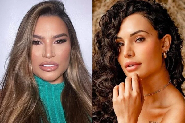 Raissa Barbosa treta com Aline Mineiro durante viagem (Reprodução: Instagram)