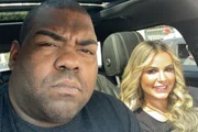 Deolane Bezerra e Nego Jader posam dentro do carro Deolane Bezerra e Nego Jader posam dentro do carro