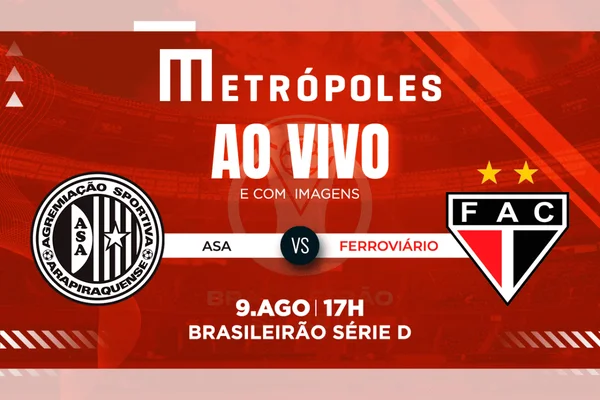 Série D: assista ao vivo e com imagens ASA-AL x Ferroviário-CE