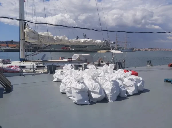 imagem colorida toneladas de cocaina marina portugal facção brasileira
