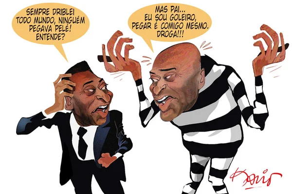 Pelé, nesse jogo deu Zebra…