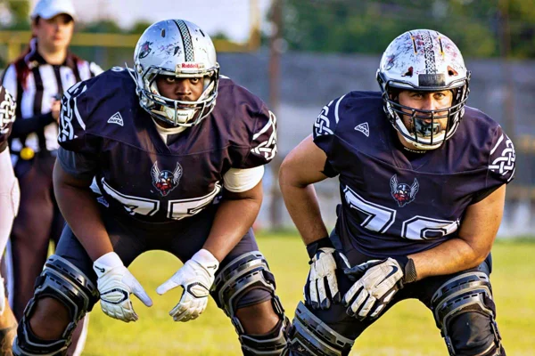 Foto colorida da Superliga D2 de Futebol Americano - Metrópoles