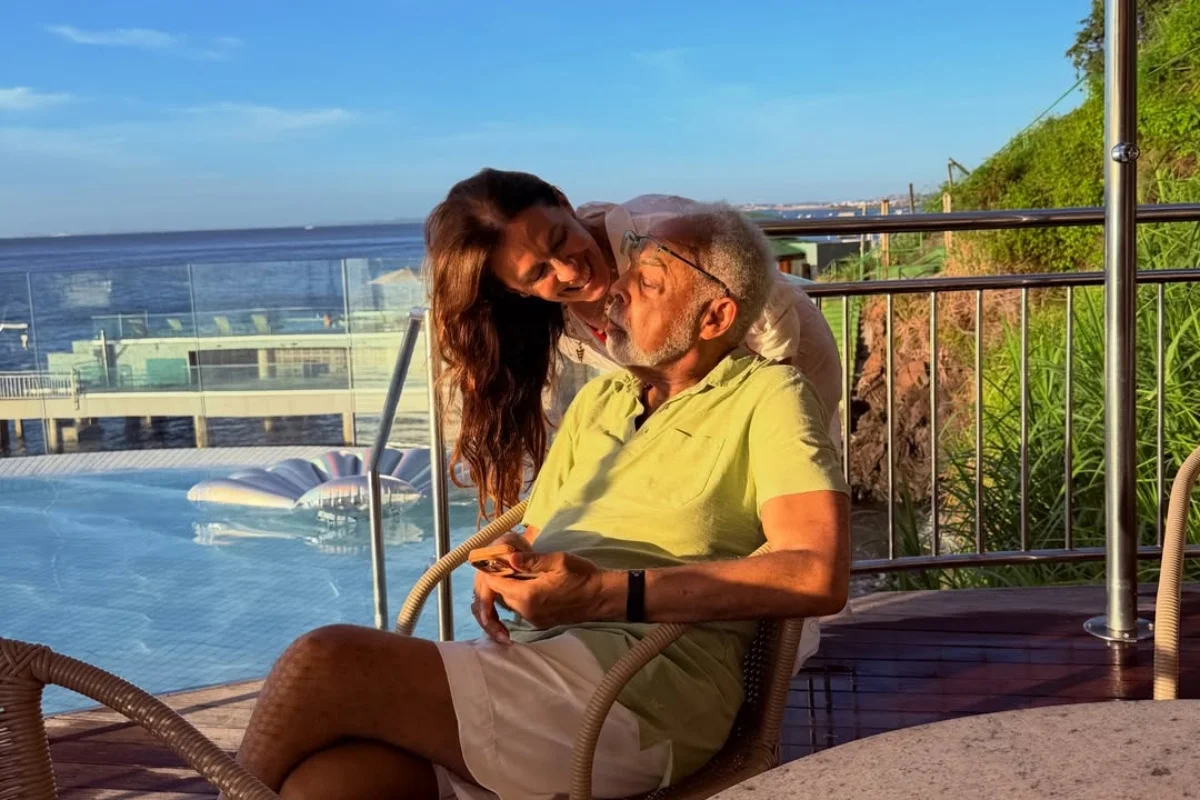 Gilberto Gil e Flora Gil.