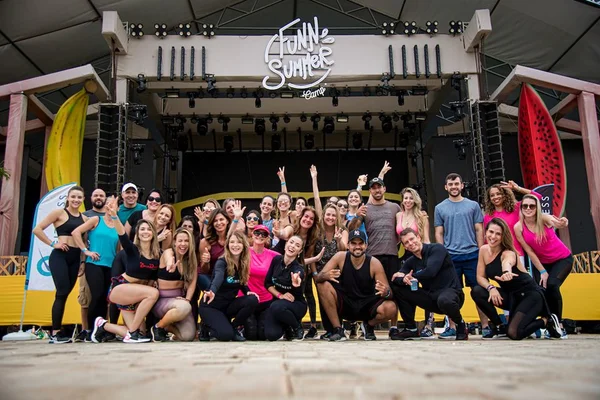 O2 Fitness promove manhã de exercícios no Funn Summer Camp