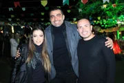 Junior Pacheco com JP Mantovani e Li Martins