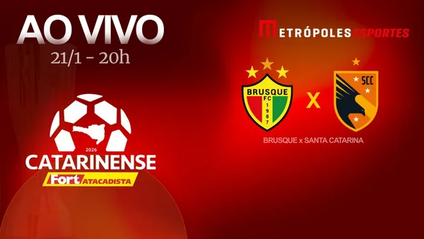 Catarinense 2026: veja Brusque x Santa Catarina ao vivo