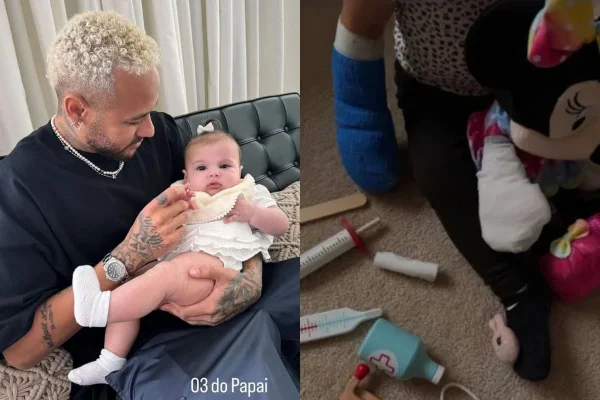 Amanda Kimberlly desabafa sobre acidente que quase custou dedo de filha de 1 ano com Neymar