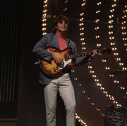 John Lennon durante show na nova fase da banda