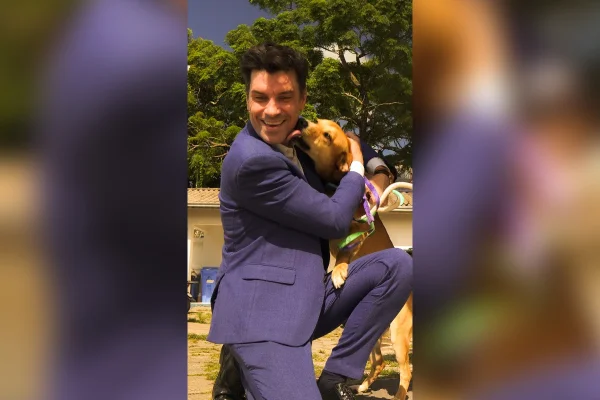 Imagem colorida, Delegado Ulisses e Caramelo- Metrópoles