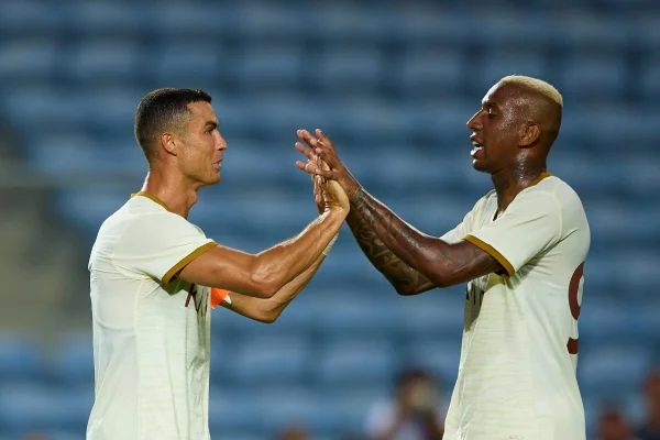 Anderson Talisca e Cristiano Ronaldo, do Al-Nassr - Metrópoles