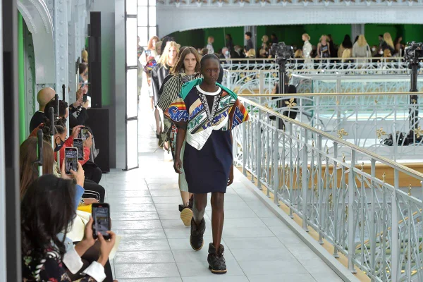 Passarela da Louis Vuitton, de primavera/verão 2021
