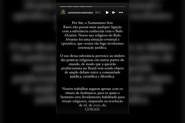 ritual xamanico sapo