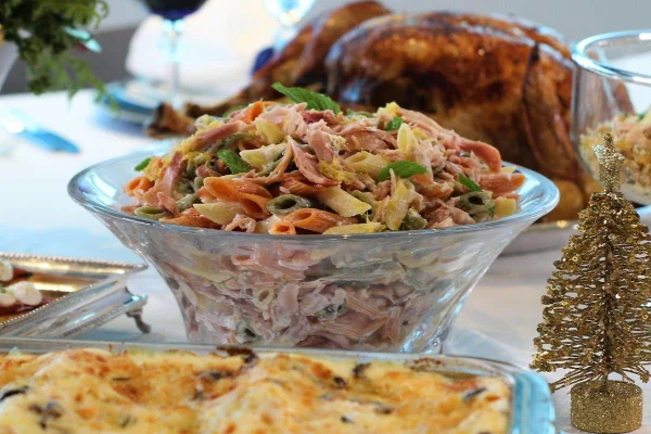 Salada de macarrão