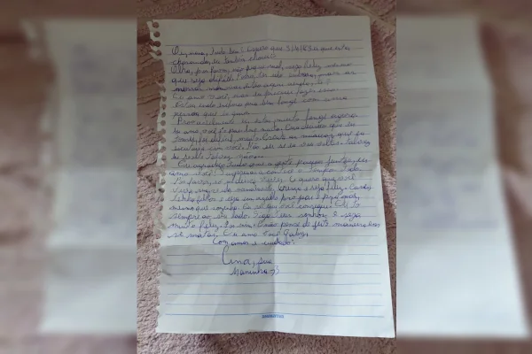 Adolescente de 13 anos desaparece em Anápolis e deixa carta para família