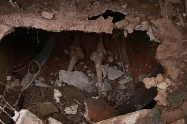 Ossada à vista e túmulo quebrado: flagra de abandono em cemitério do DF